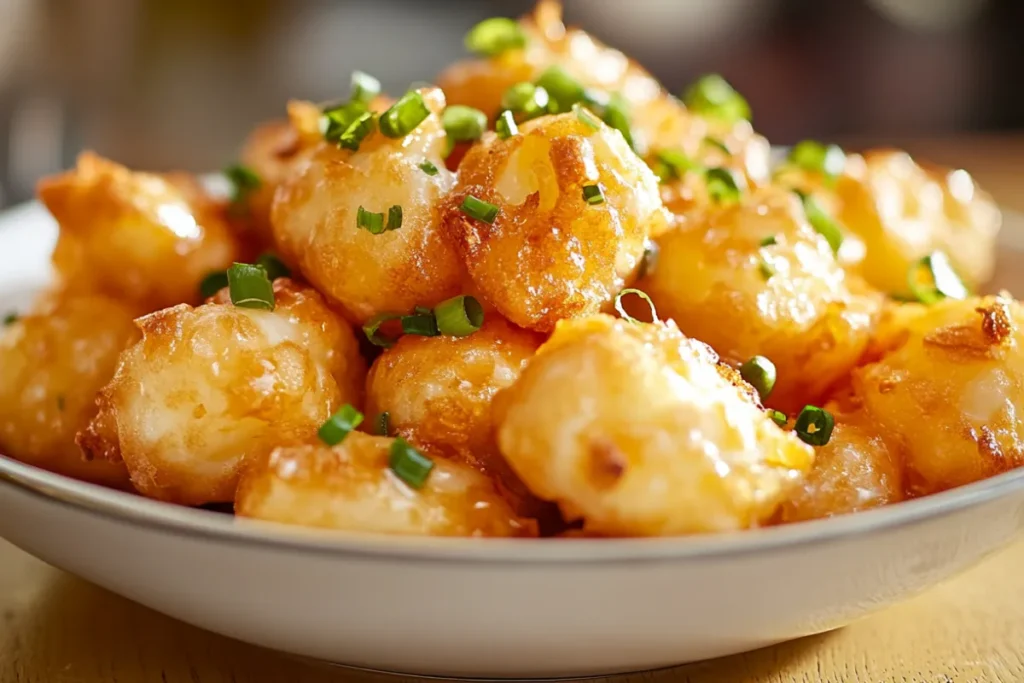 Comparison between cheese curds and mozzarella sticks showing their different shapes, textures, and preparation methods