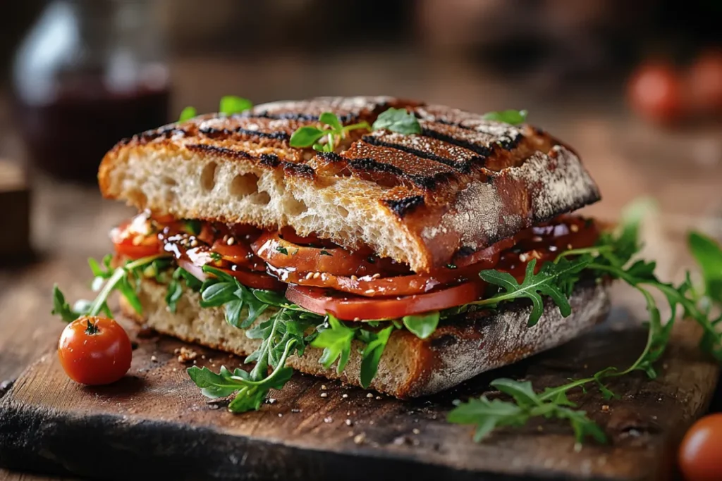 An assortment of different types of bread including sourdough, ciabatta, and baguette, perfect for making sandwiches