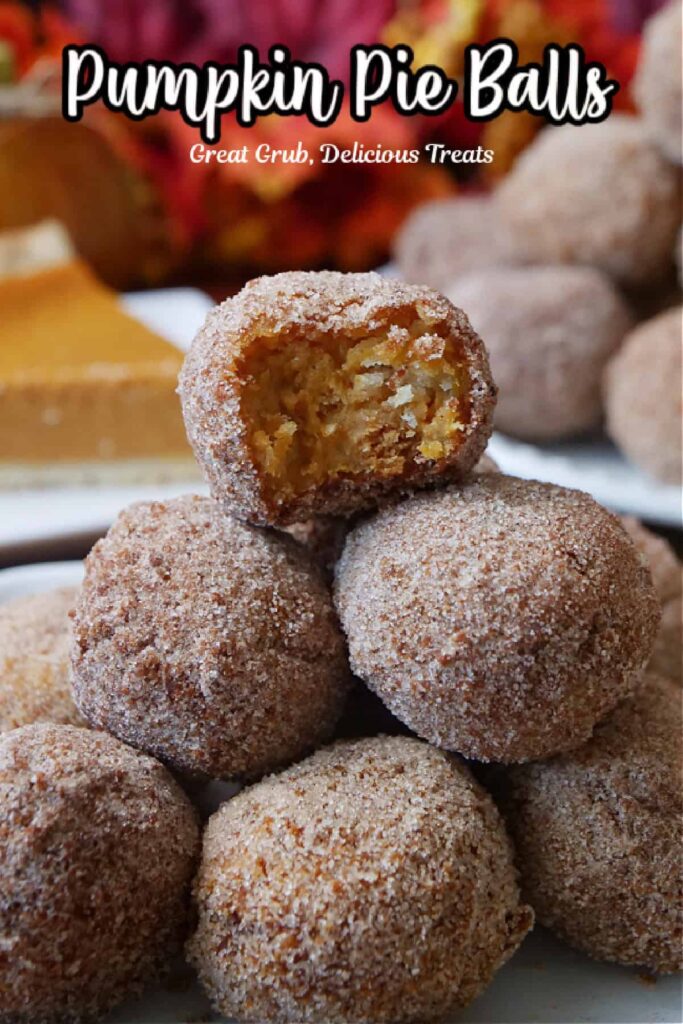 Pumpkin Pie Balls (Easy Leftover Pumpkin Pie Recipe)