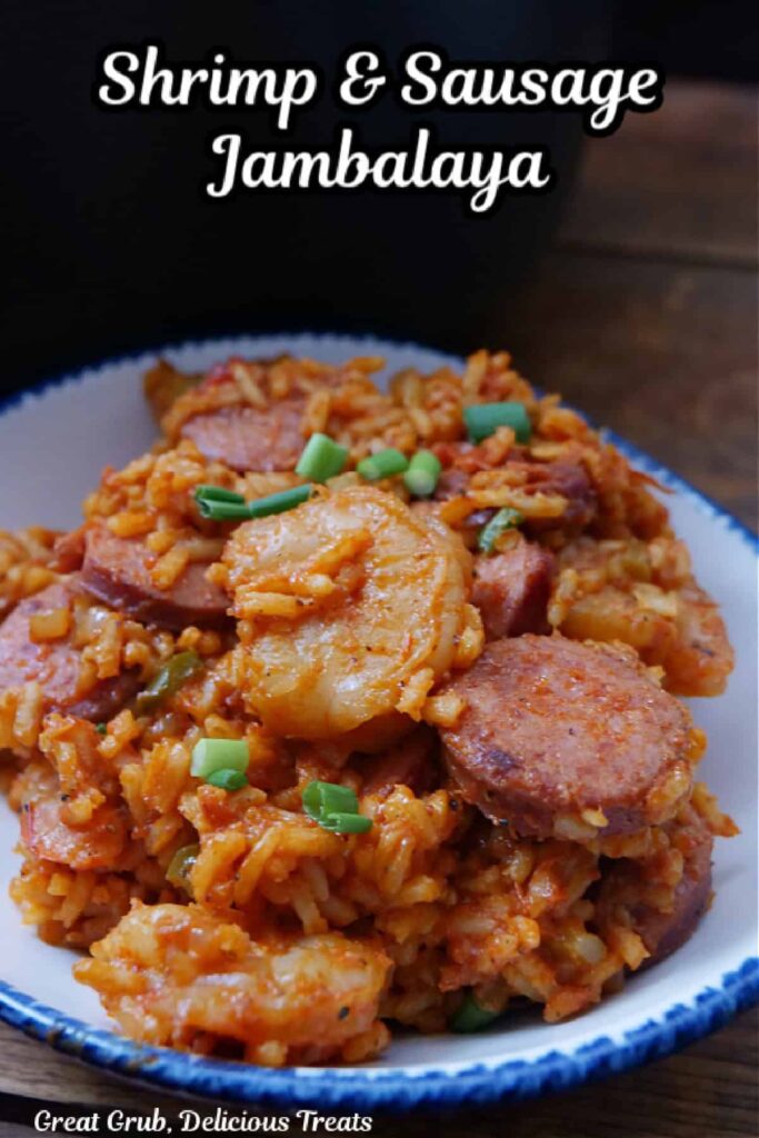 Shrimp and Sausage Jambalaya - Great Grub, Delicious Treats