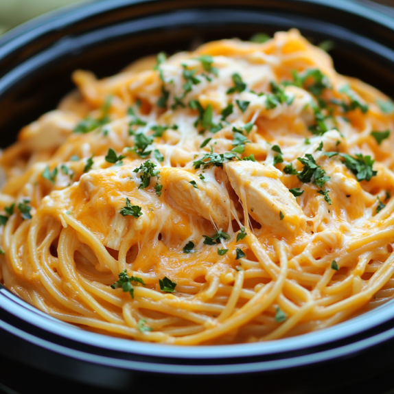 Crockpot Cheesy Chicken Spaghetti: A Creamy, Flavorful Delight