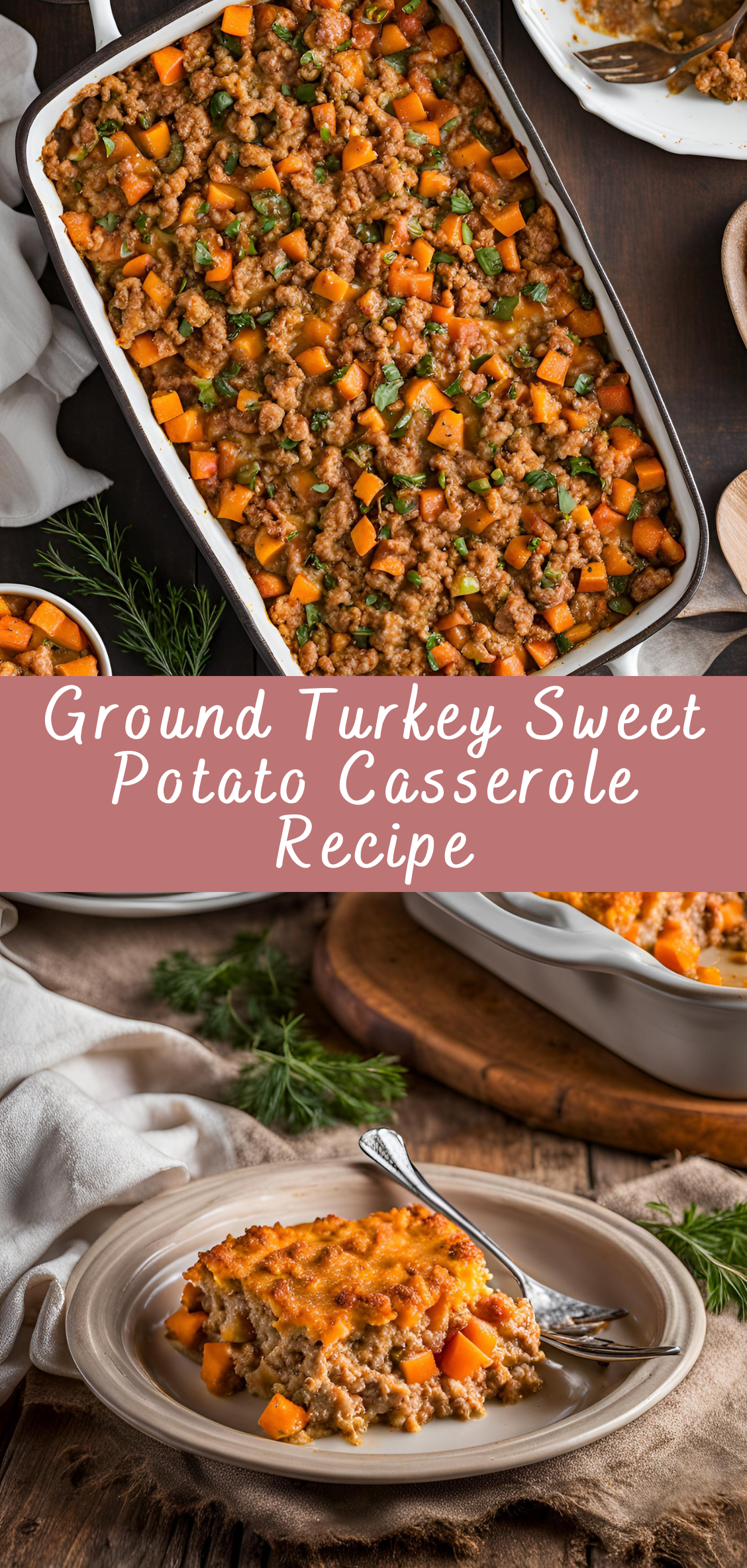 Ground Turkey Sweet Potato Casserole Recipe