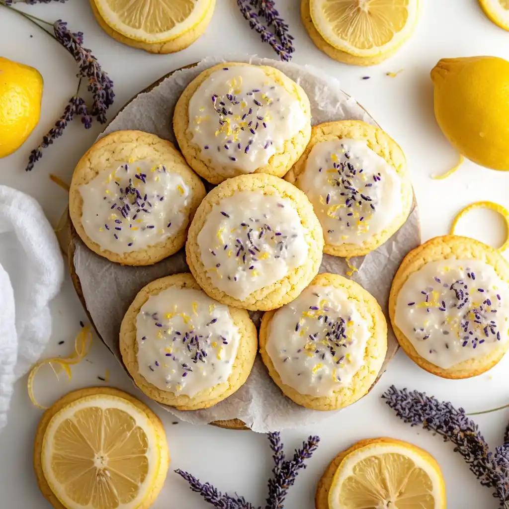 Lemon Lavender Cookies (in less than 30 minutes)