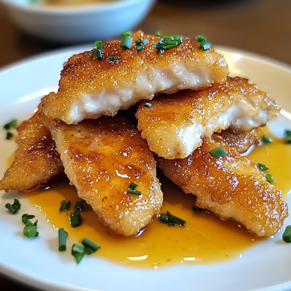 Air Fryer Honey Butter Garlic Chicken Tenders