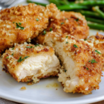 Air Fryer Parmesan Crusted Chicken