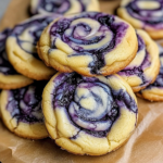 Blueberry Cheesecake Swirl Cookie Recipe