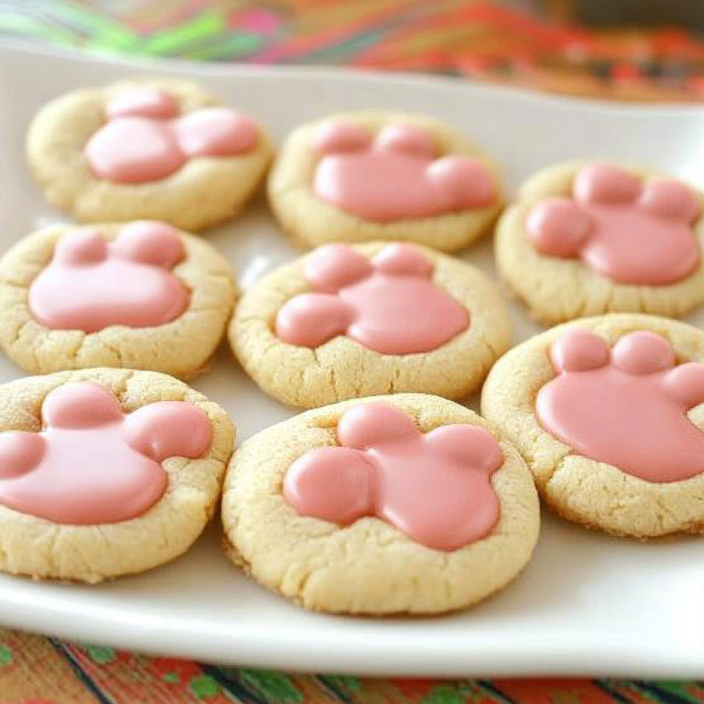 Bunny Paw Cookies