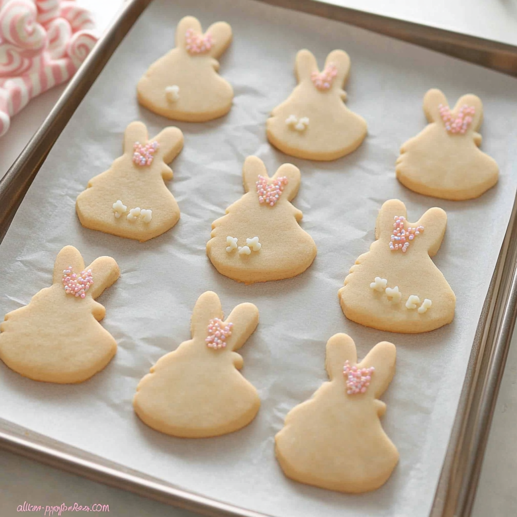 Bunny Shaped Cookies