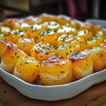 Cheesy Ranch Oven Roasted Potatoes