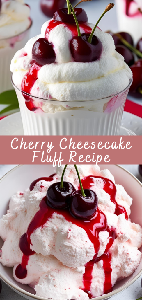 Cherry Cheesecake Fluff Recipe | Cheff Recipes