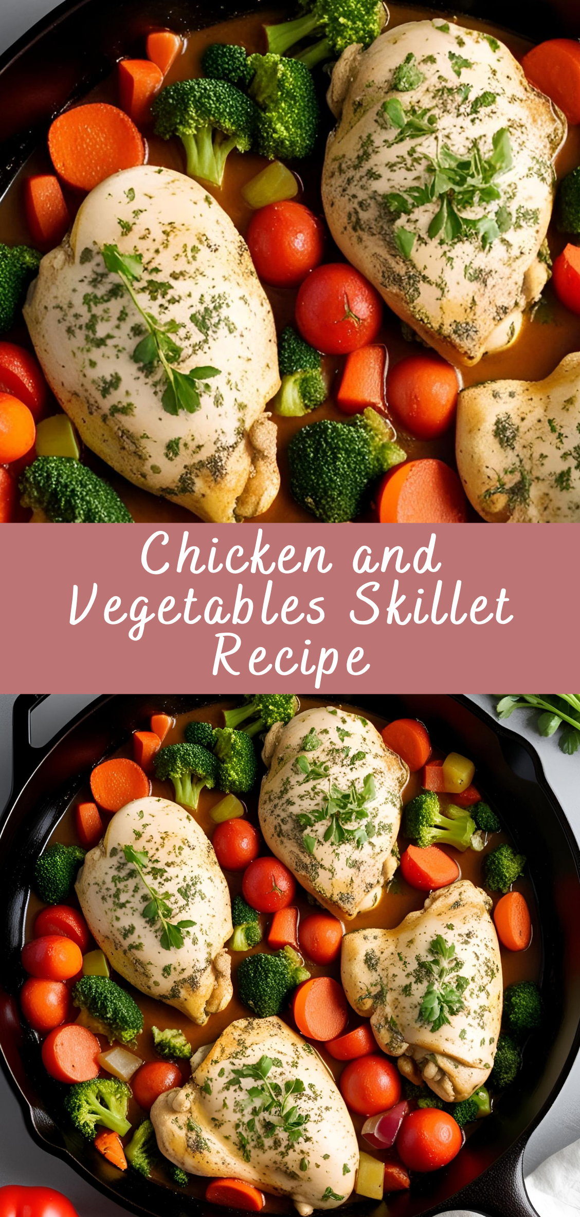 Chicken and Vegetables Skillet Recipe