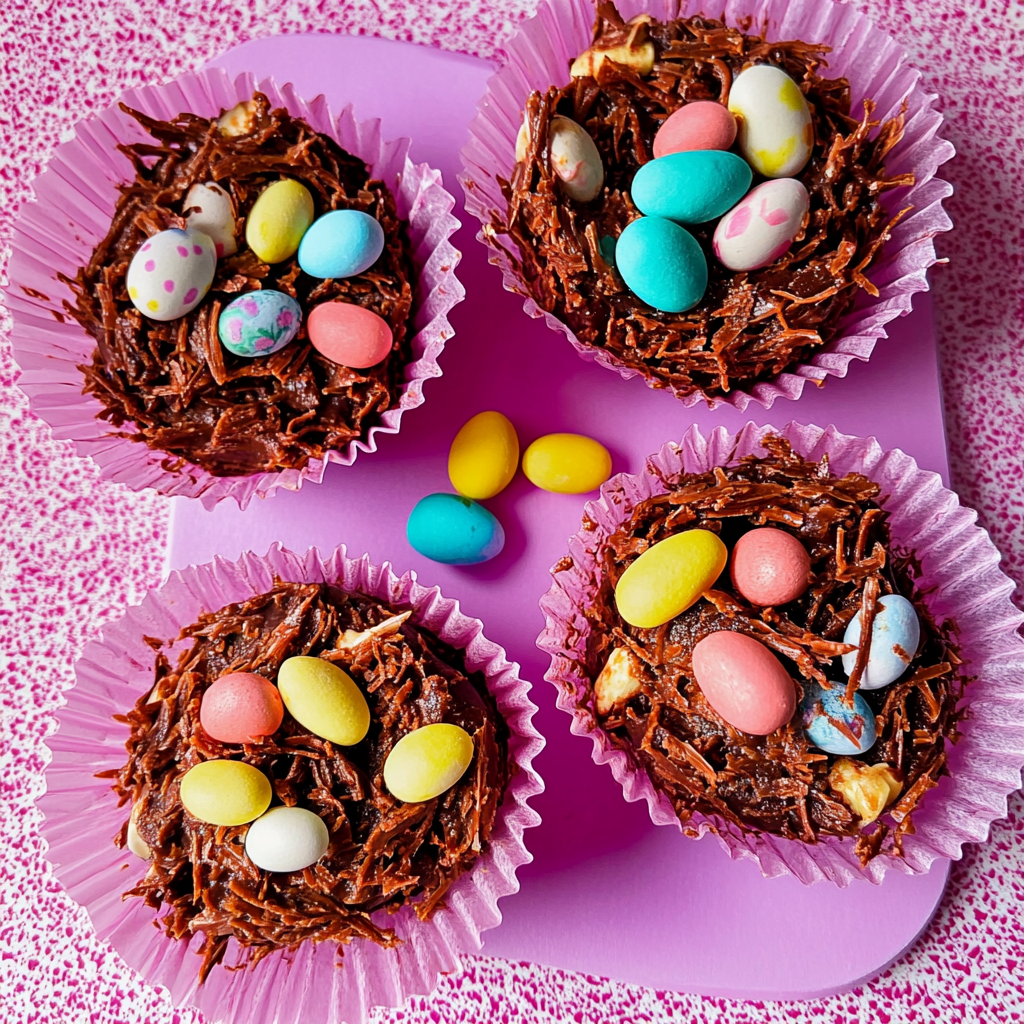 Chocolate Easter Nests