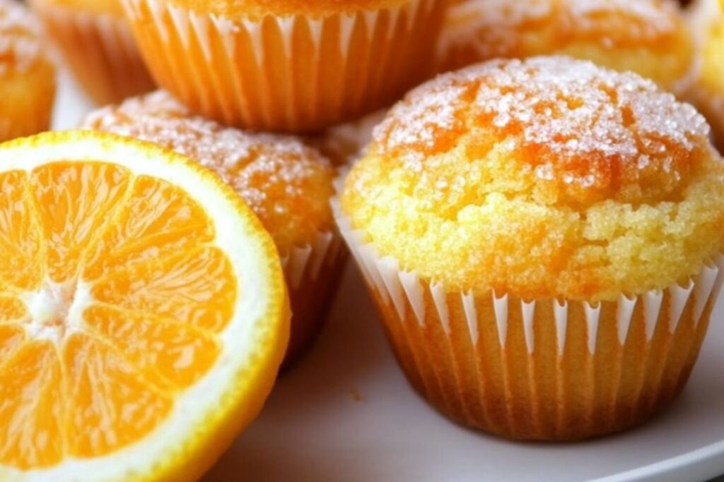 Citrus Burst Orange Muffins | JustWorthi