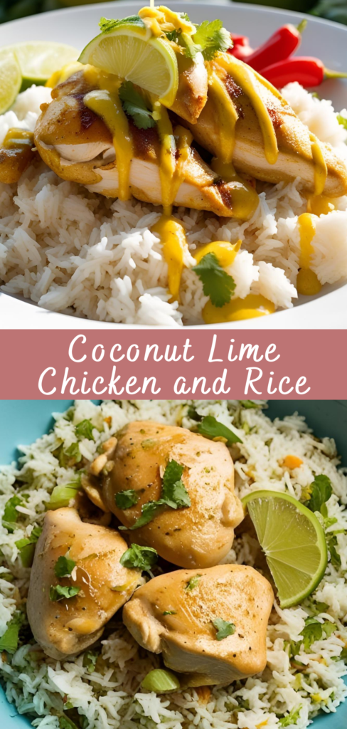 Coconut Lime Chicken and Rice Recipe