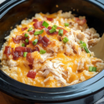 Crockpot Crack Chicken and Rice Recipe