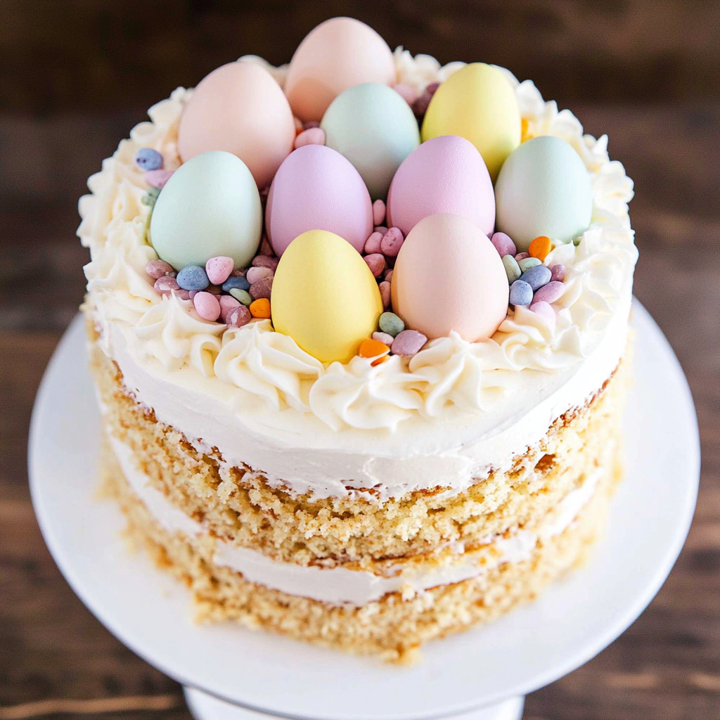 Easter Egg Layer Cake