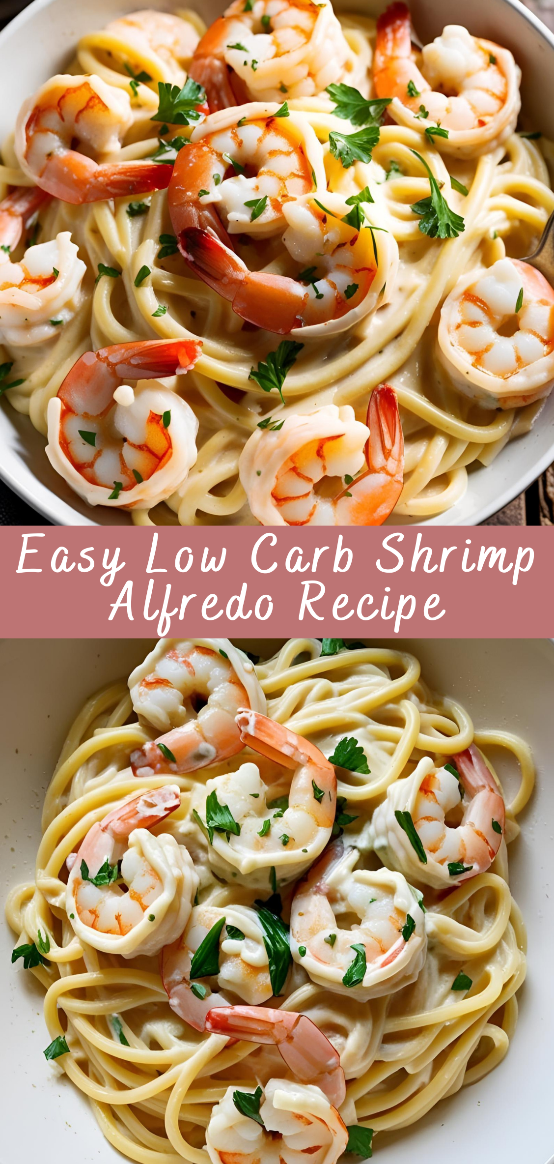 Easy Low Carb Shrimp Alfredo Recipe