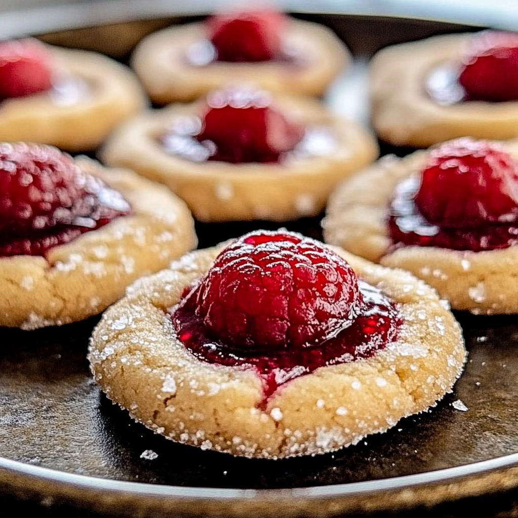 Easy Raspberry Thumbprint Cookies Recipe