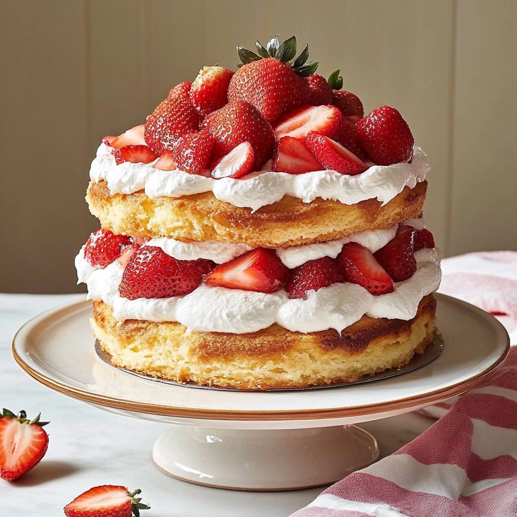 Easy Strawberry Shortcake Recipe