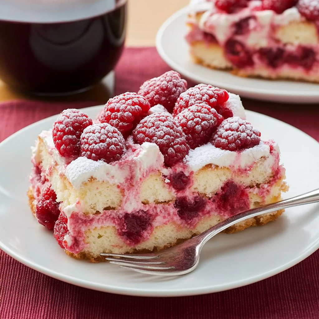 Fresh Raspberry Tiramisu