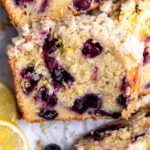 Gluten Free Lemon Blueberry Loaf