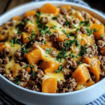 Ground Turkey Sweet Potato Casserole