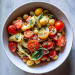 High Protein Tomato Basil Salad