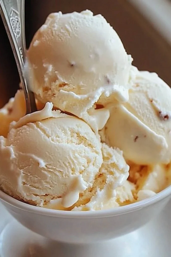 Homemade Vanilla Ice Cream