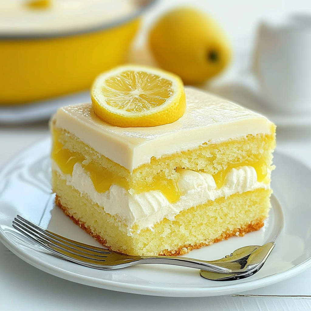 Lemon Curd Cake