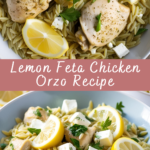 Lemon Feta Chicken Orzo Recipe