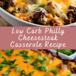 Low Carb Philly Cheesesteak Casserole Recipe