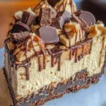 Mouth-watering Reese’s Peanut Butter Cup Cheesecake