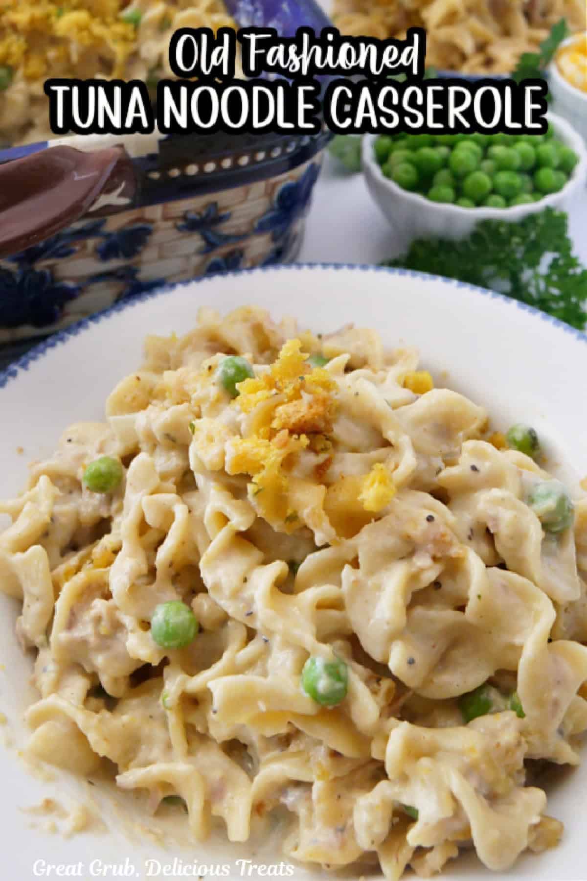 Old Fashioned Tuna Noodle Casserole