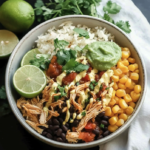 Slow Cooker Chicken Burrito Bowl