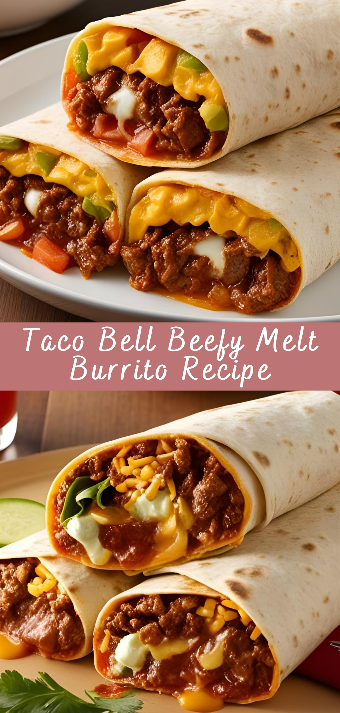 Taco Bell Beefy Melt Burrito Recipe