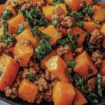 Turkey Sweet Potato Skillet - Clara quick dinners