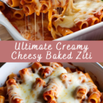 Ultimate Creamy Cheesy Baked Ziti Recipe